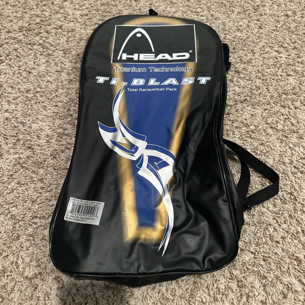 HEAD Ti BLAST Titanium Technology Total Racquetball Pack‎ 2 Rackets